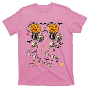 Fun Halloween Skeleton Pumpkin T-Shirt