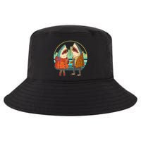 Funny Hipster Shark Couple Cool Comfort Performance Bucket Hat