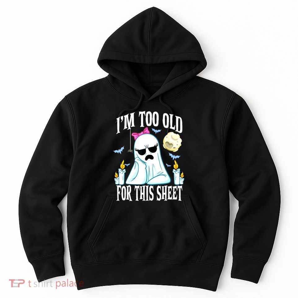 Funny Halloween Shirts For Ghost Face Costume Adult Hoodie