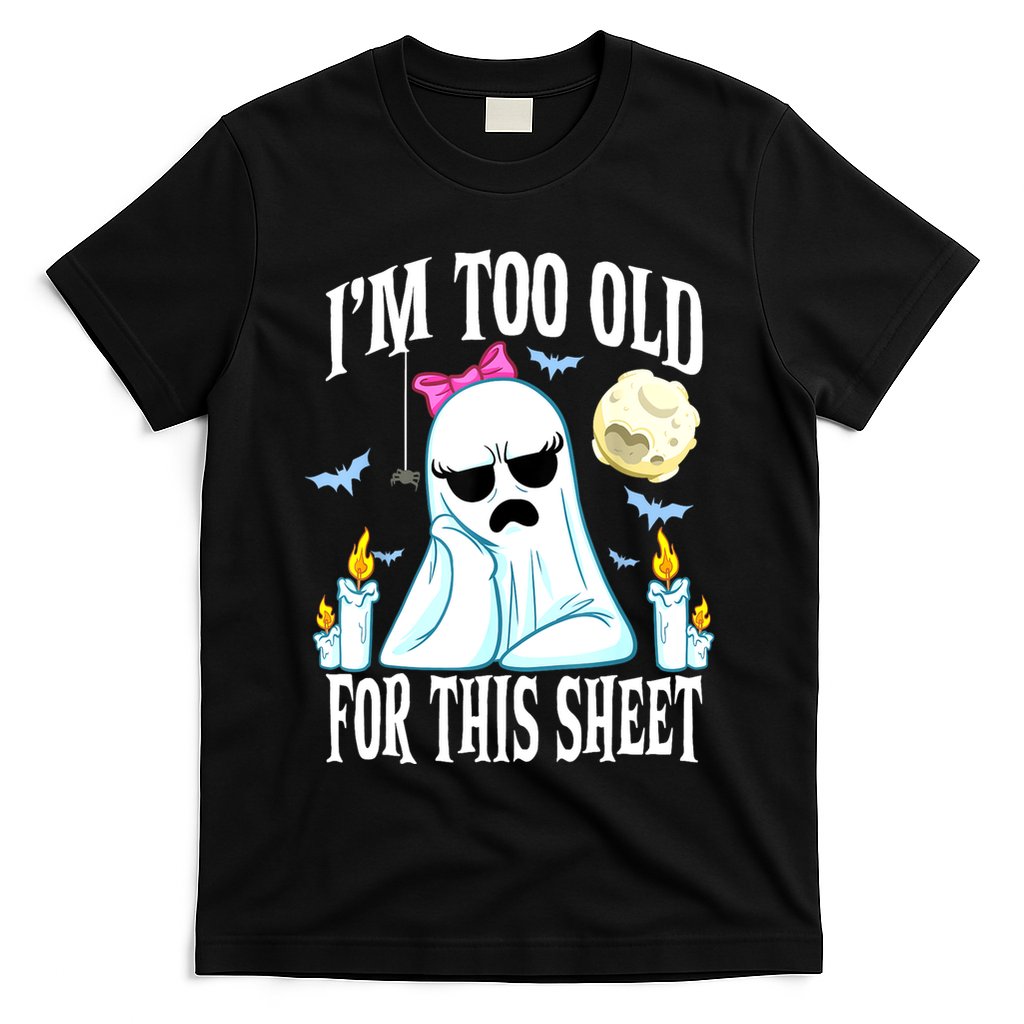 Funny Halloween Shirts For Ghost Face Costume Adult T-Shirt
