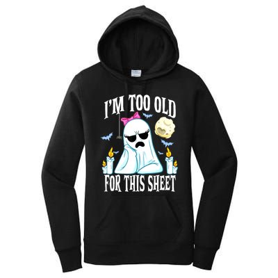 Funny Halloween Shirts For Ghost Face Costume Adult Women's Pullover Hoodie