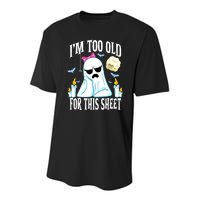 Funny Halloween Shirts For Ghost Face Costume Adult Youth Performance Sprint T-Shirt