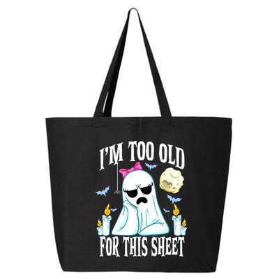 Funny Halloween Shirts For Ghost Face Costume Adult 25L Jumbo Tote