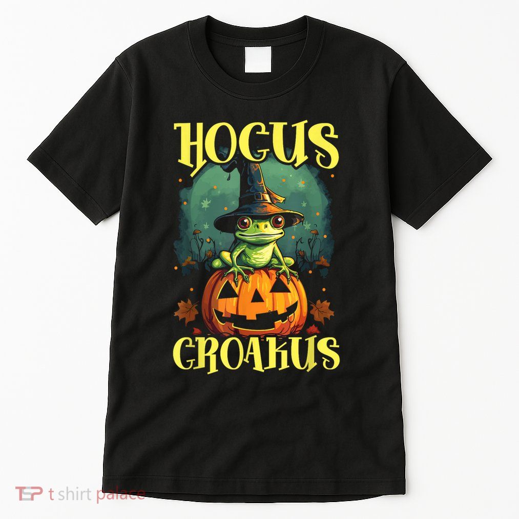 Frog Halloween Scary Toad Trick Or Treat Spooky Amphibian Tall T-Shirt