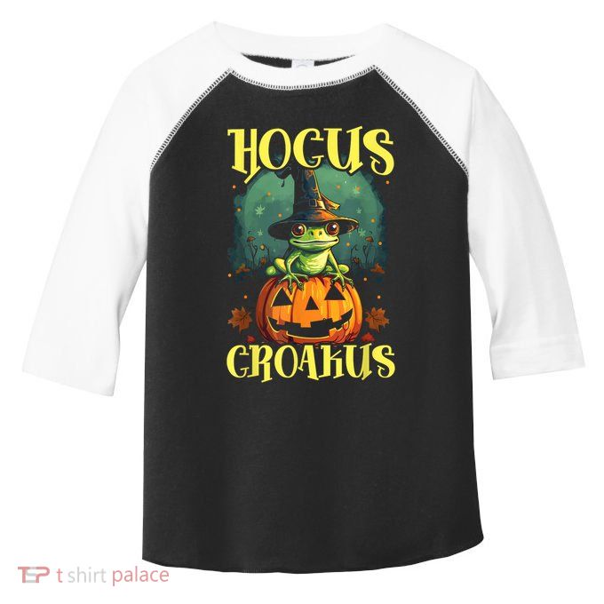 Frog Halloween Scary Toad Trick Or Treat Spooky Amphibian Toddler Fine Jersey T-Shirt