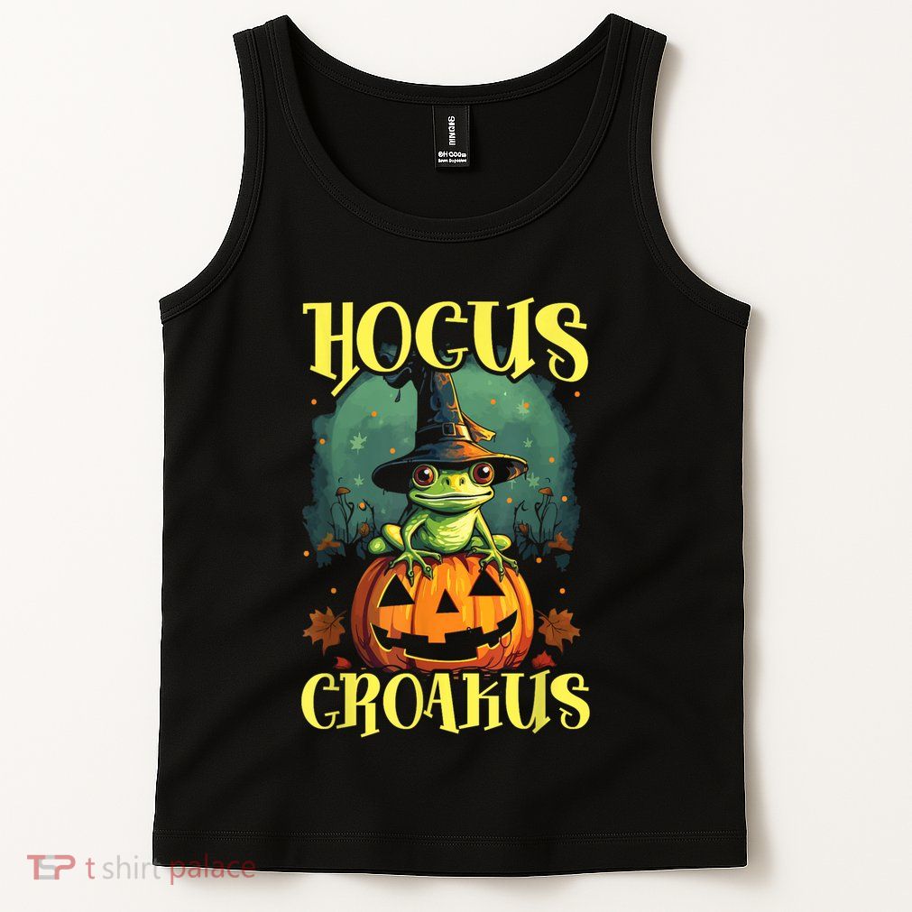 Frog Halloween Scary Toad Trick Or Treat Spooky Amphibian Tank Top