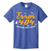 Funny Halloween Shirts, Error 404 Costume Not Found Kids T-Shirt