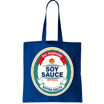 Funny Halloween Soy Sauce Funny Halloween Costume Women Tote Bag