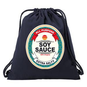 Funny Halloween Soy Sauce Funny Halloween Costume Women Drawstring Bag