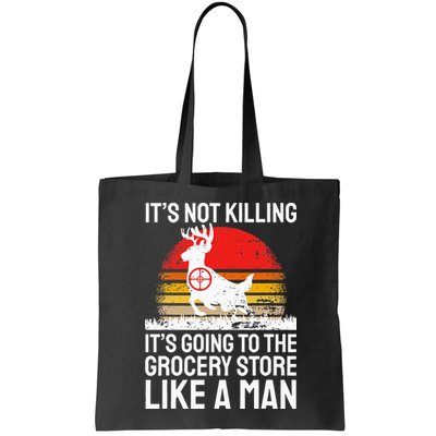 Funny Hunting Saying Deer Hunter I Grocery Store Bag