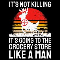Funny Hunting Saying Deer Hunter I Grocery Store Wool Snapback Cap