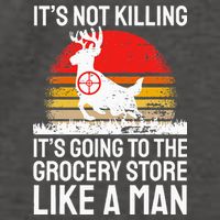 Funny Hunting Saying Deer Hunter I Grocery Store Vector Backpack