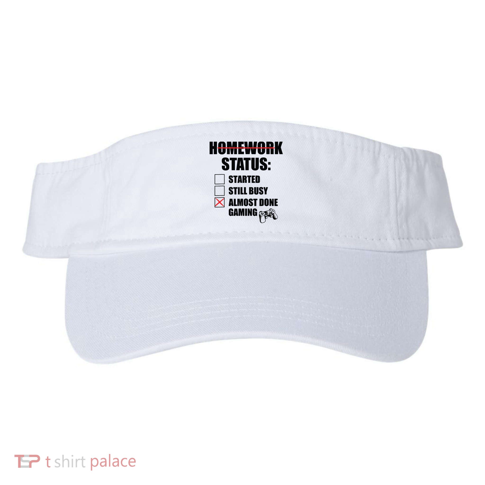 Funny Homework Status Still Busy Gaming Gamer Meme Visor