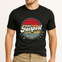 Fairport Home State Cool 70s Style Sunset Cooling Performance Crew T-Shirt