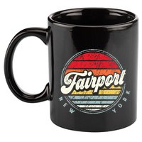 Fairport Home State Cool 70s Style Sunset 11oz C Handle Ceramic Mug