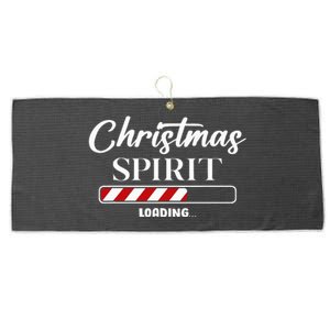 Festive Holiday Season Embrace the Christmas Spirit! Large Microfiber Waffle Golf Towel