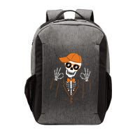 Funny Halloween Skeleton Hipster Bowtie Tuxedo Tux Vector Backpack