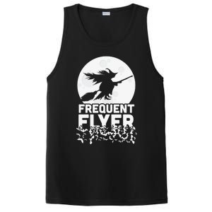 Funny Halloween Shirts, Perfect Halloween Frequent Flyer Witch PosiCharge Competitor Tank