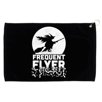 Funny Halloween Shirts, Perfect Halloween Frequent Flyer Witch Grommeted Golf Towel