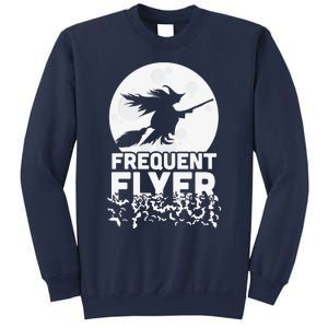 Funny Halloween Shirts, Perfect Halloween Frequent Flyer Witch Sweatshirt