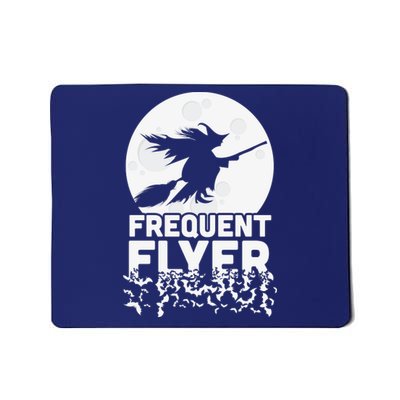 Funny Halloween Shirts, Perfect Halloween Frequent Flyer Witch Mousepad