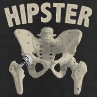 Funny Hip Surgery Gift  Hip Replacement Recovery 7 Panel Mesh Trucker Snapback Hat