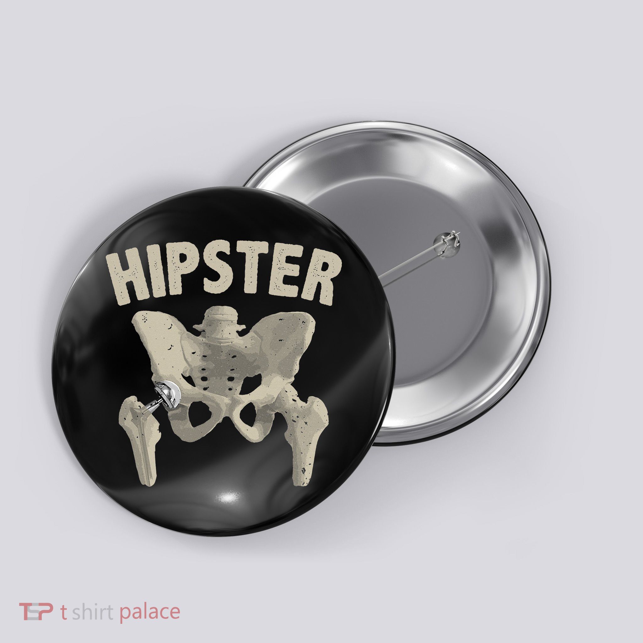 Funny Hip Surgery Gift  Hip Replacement Recovery Button
