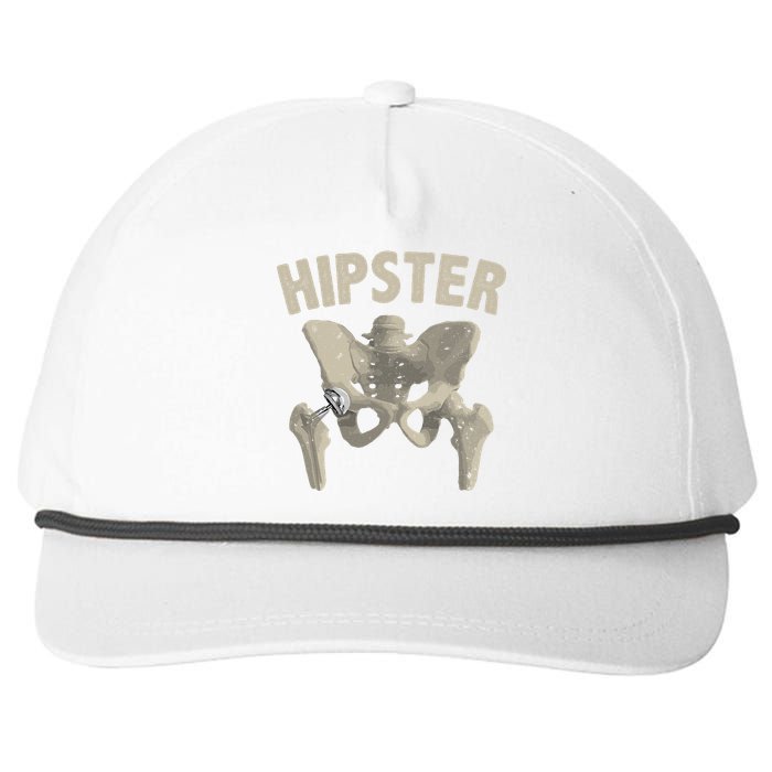 Funny Hip Surgery Gift  Hip Replacement Recovery Snapback Five-Panel Rope Hat