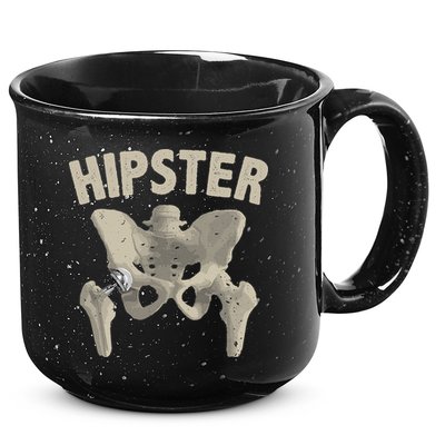 Funny Hip Surgery Gift  Hip Replacement Recovery 15oz Campfire Ceramic Mug