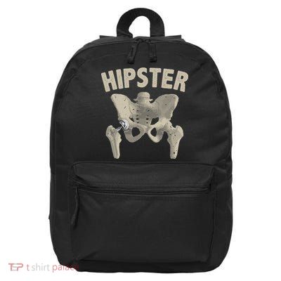 Funny Hip Surgery Gift  Hip Replacement Recovery 16 in Basic Backpack