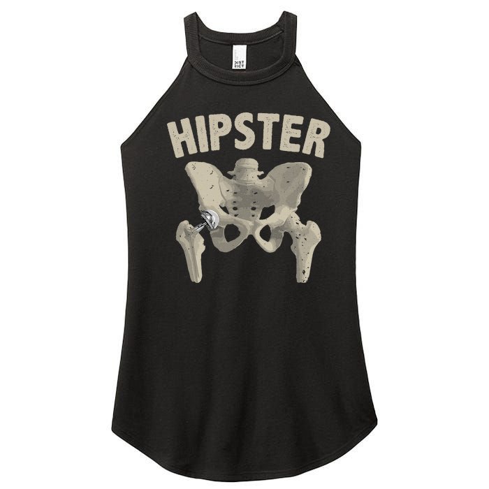 Funny Hip Surgery Gift  Hip Replacement Recovery Women's Perfect Tri Rocker Tank