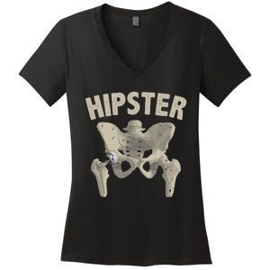 Funny Hip Surgery Gift  Hip Replacement Recovery Women's V-Neck T-Shirt