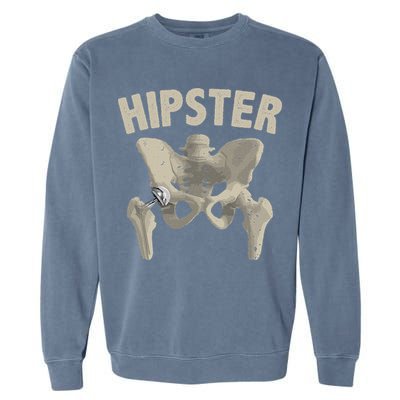 Funny Hip Surgery Gift  Hip Replacement Recovery Garment-Dyed Sweatshirt