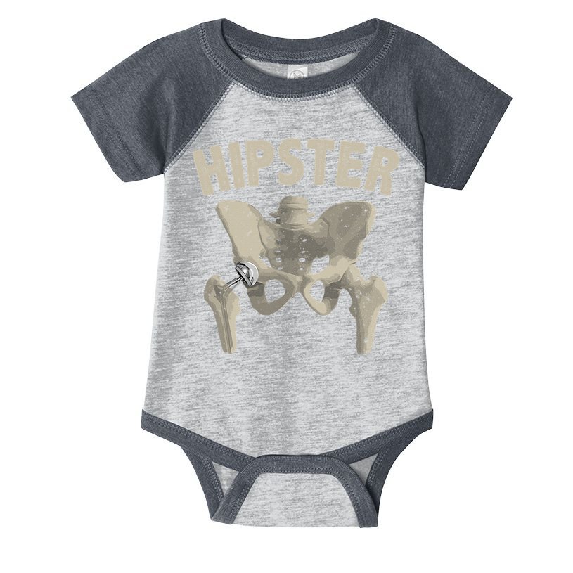 Funny Hip Surgery Gift  Hip Replacement Recovery Infant Baby Jersey Bodysuit