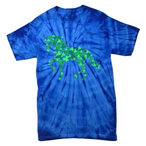 Funny Horse Shamrock Horseback Riding Equestrian Patrick Day Meaningful Gift Tie-Dye T-Shirt