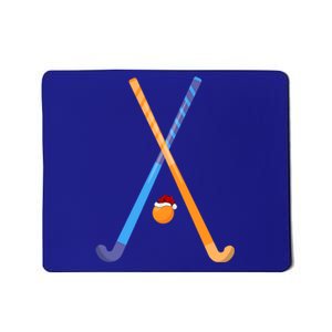 Field Hockey Sports Lover Xmas Santa Field Hockey Christmas Great Gift Mousepad