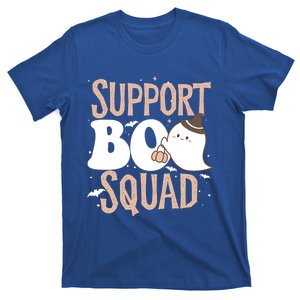 Funny Halloween School Support Boo Squad Costume Teacher Cute Gift T-Shirt