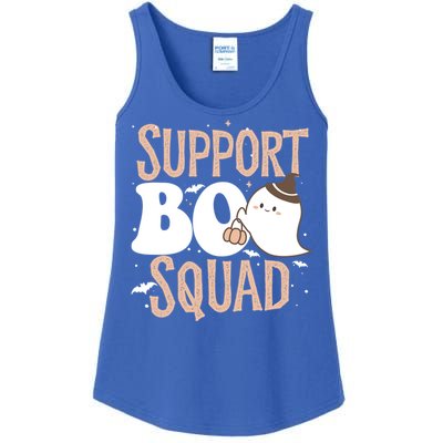 Funny Halloween School Support Boo Squad Costume Teacher Cute Gift Ladies Essential Tank