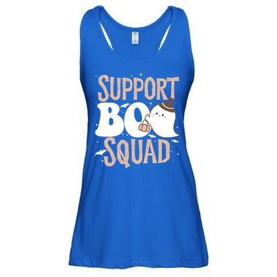 Funny Halloween School Support Boo Squad Costume Teacher Cute Gift Ladies Essential Flowy Tank