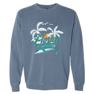 Floridian Home State Summer Florida Proud To Be Floridian Garment-Dyed Sweatshirt