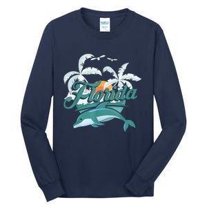 Floridian Home State Summer Florida Proud To Be Floridian Tall Long Sleeve T-Shirt