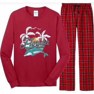 Floridian Home State Summer Florida Proud To Be Floridian Long Sleeve Pajama Set