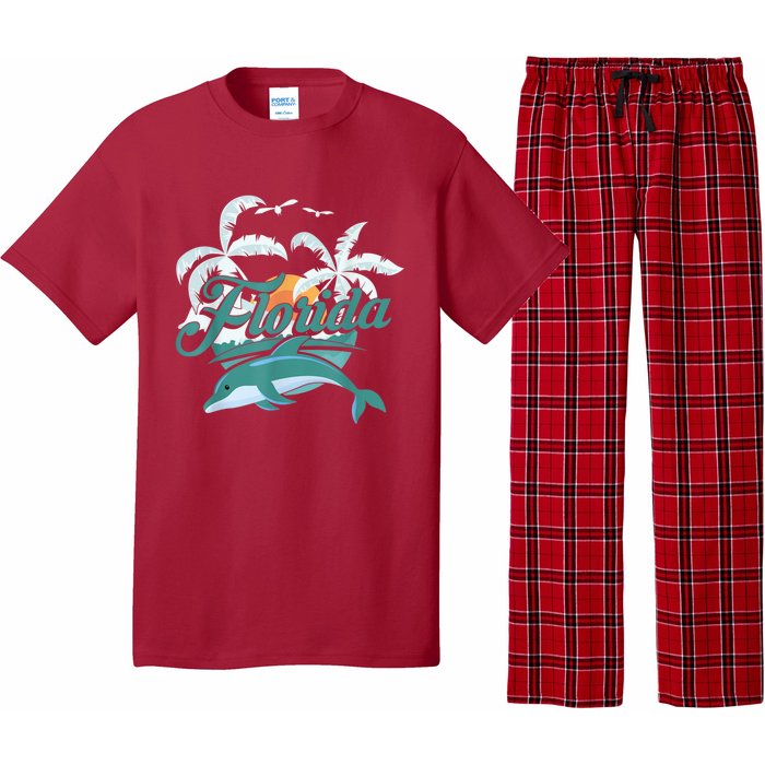 Floridian Home State Summer Florida Proud To Be Floridian Pajama Set