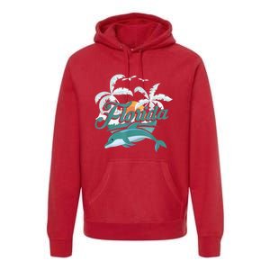 Floridian Home State Summer Florida Proud To Be Floridian Premium Hoodie