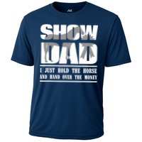 Funny Horse Show Dad Cooling Performance Crew T-Shirt