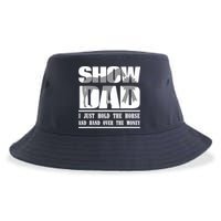 Funny Horse Show Dad Sustainable Bucket Hat