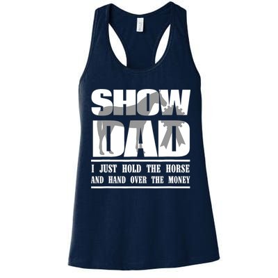 Funny Horse Show Dad Womens Tank Top