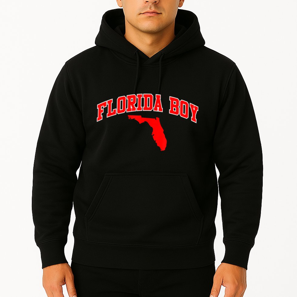 Floridian Home State Florida Boy Hoodie