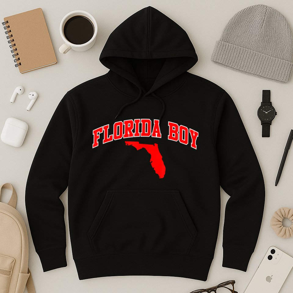 Floridian Home State Florida Boy Hoodie