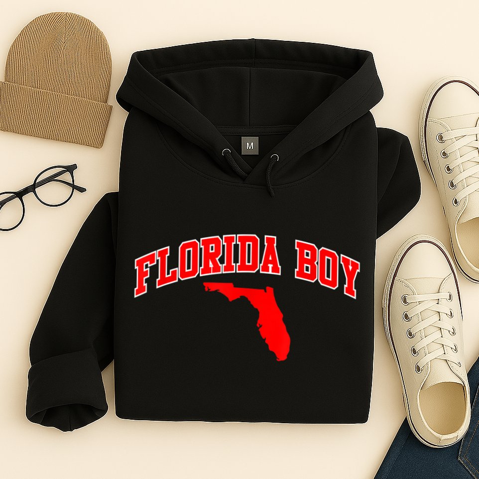 Floridian Home State Florida Boy Hoodie